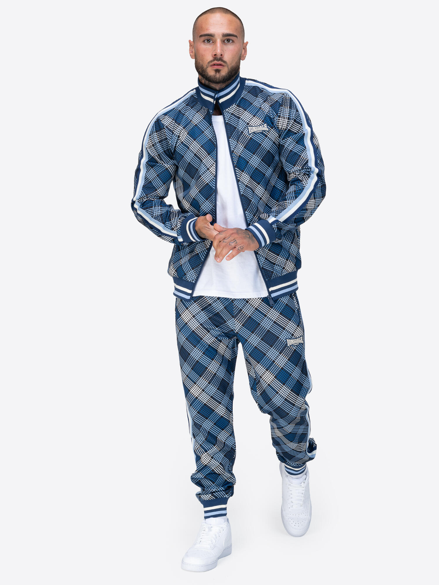 LONSDALE Heren trainingspak slim fit CANTERBURRY 3/7