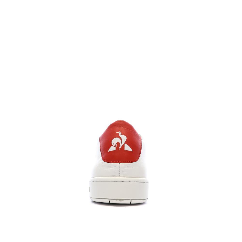 Baskets Blanches/rouge Homme Le Coq Sportif Phenix 3/7