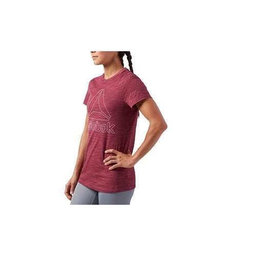 T-shirt universel femmes Reebok EL Marble Logo Tee 4/4