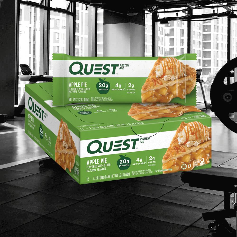 Quest Nutrition Quest Bars (12x60g) Apple Pie - Barres - Barres protéinées 2/3