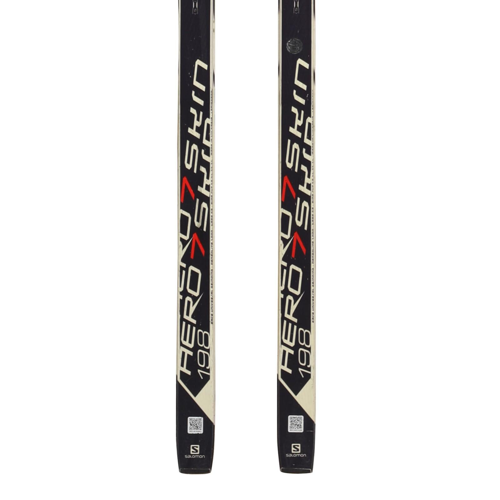 SECOND HAND - Sci Di Fondo Salomon Aero 7 Skin Usato + Attacchi Sns Profil 4/4