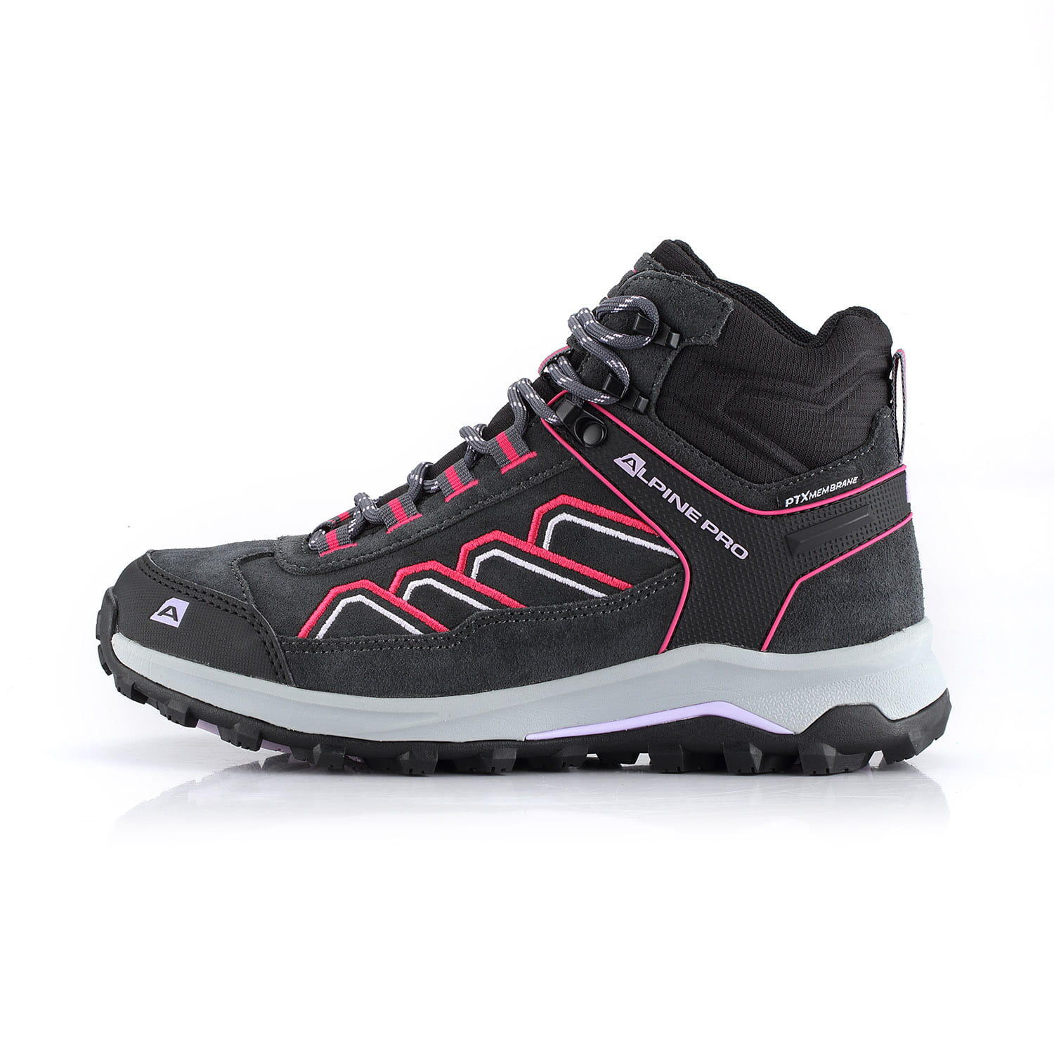 Wysokie buty turystyczne skórzane damskie Alpine Pro Wuteve 2/6
