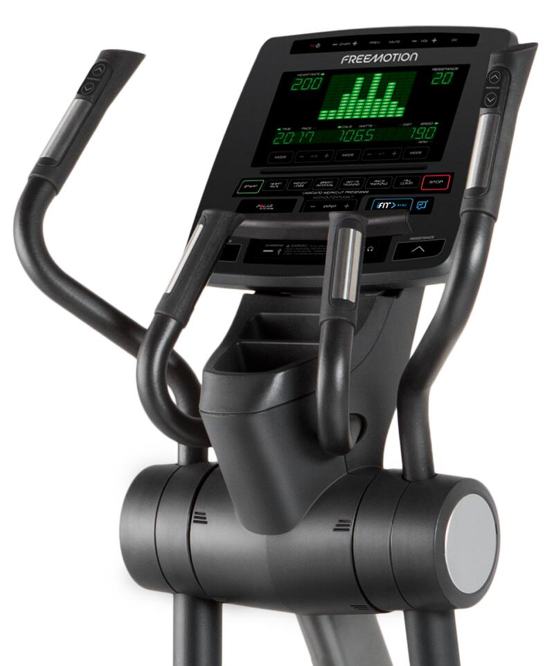 Profi-Ellipsentrainer e10.9b: 51cm Schritt, 24 Programme, 5 Jahre Garantie 5/5