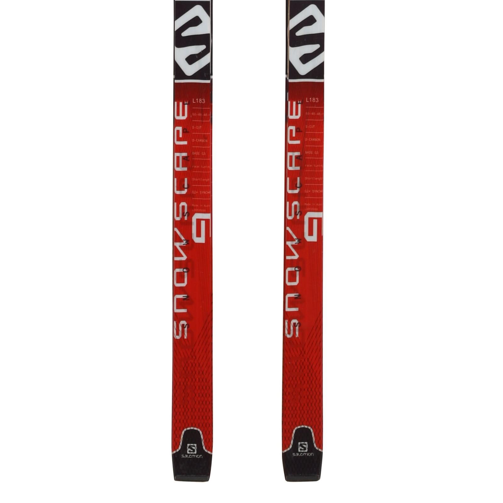 SECOND HAND - Sci Di Fondo Salomon Snowscape 9 Usati + Attacchi Sns Profil 4/4