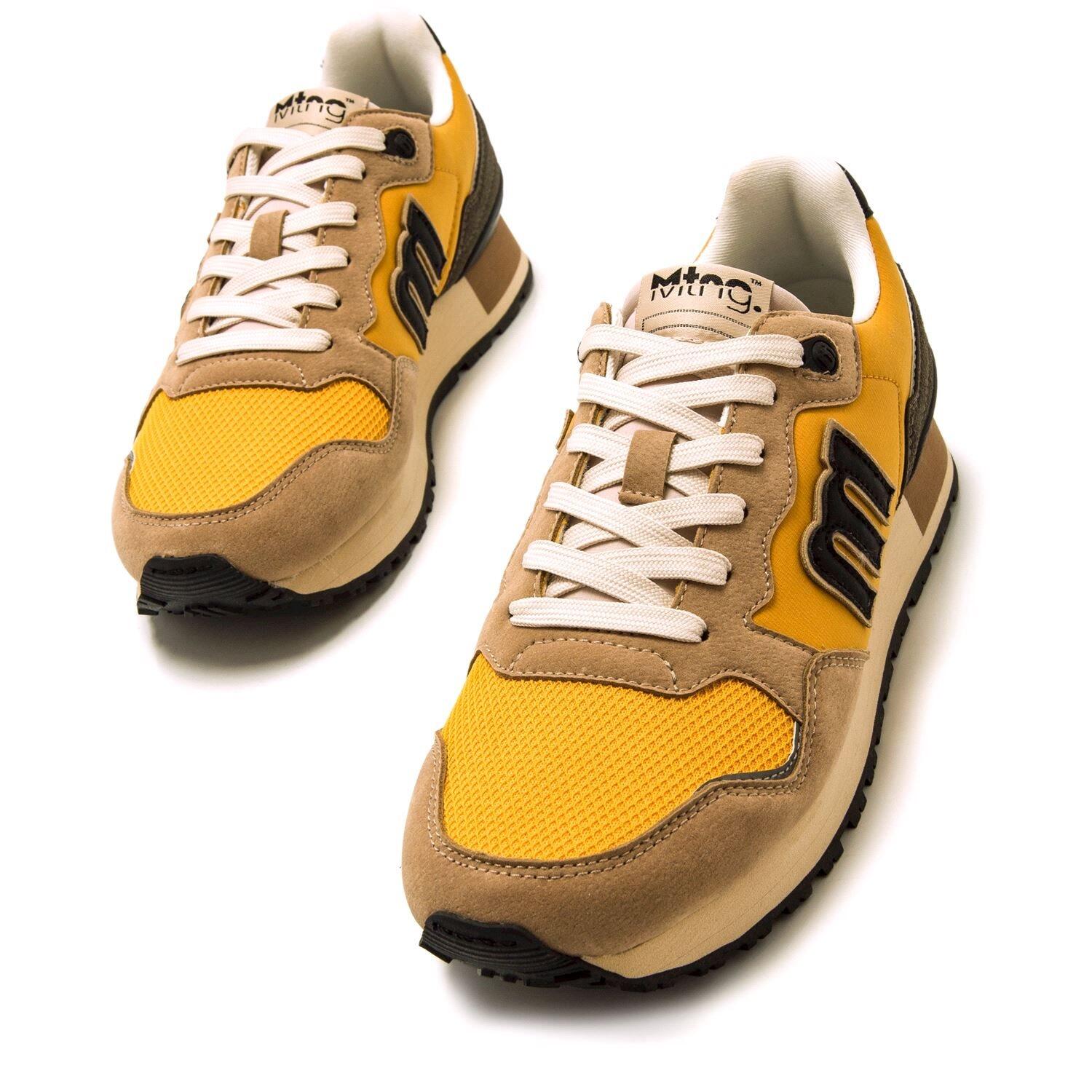 Zapatillas caminar Hombre MTNG Joggo-evo Amarillo 2/6