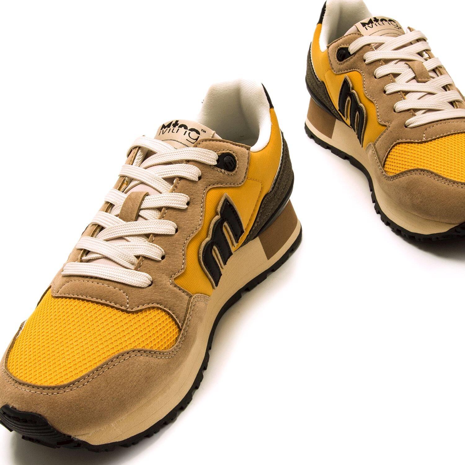 Zapatillas caminar Hombre MTNG Joggo-evo Amarillo 4/6