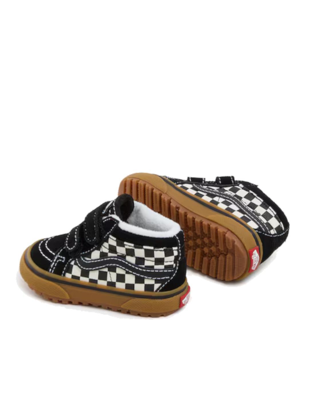 Tênis para Criança Vans Mte sk8-mid reissue Preto. 4/5