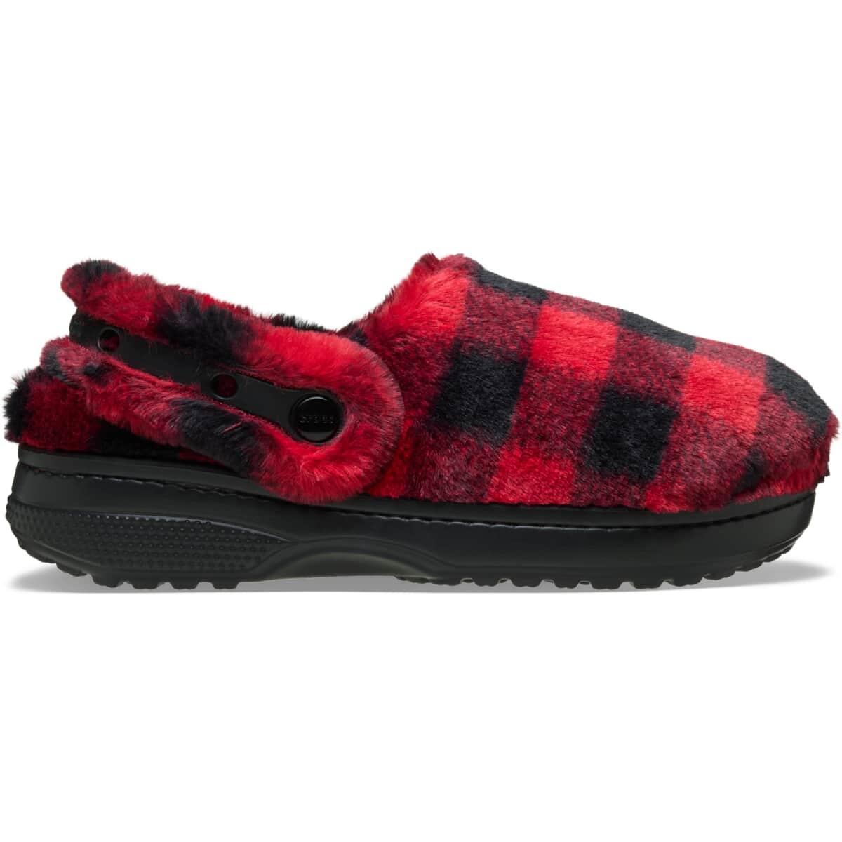 Crocs - Crocs Classic Unfurgettable Buff Check Clog - Chaussures De Sport - Bordeaux|rouge - Decathlon