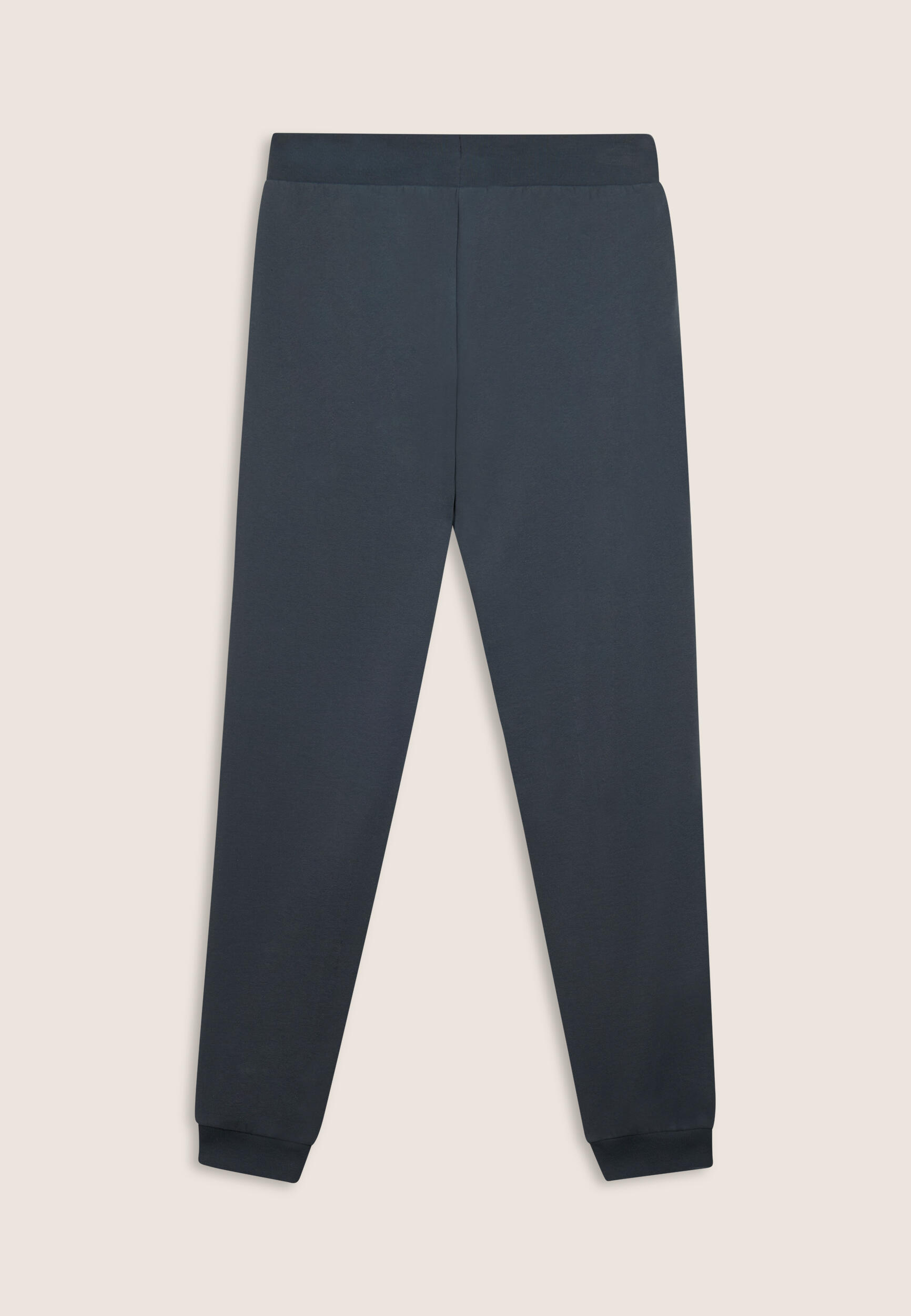 Pantaloni in felpa con fondo a polsino e dettagli rigati 2/3