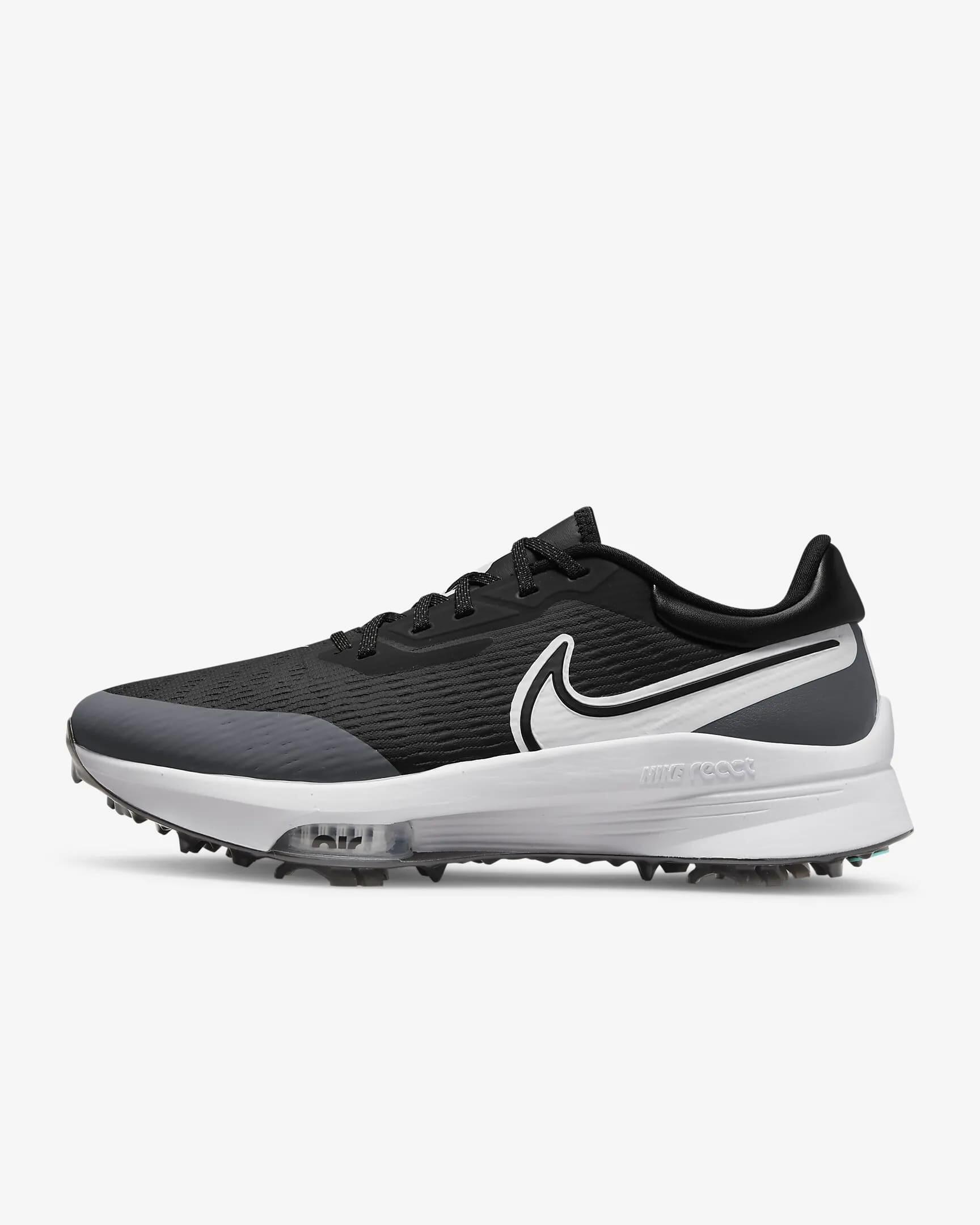 Chaussures de golf Nike Air Zoom Infinity Tour pour homme, noires 1/4