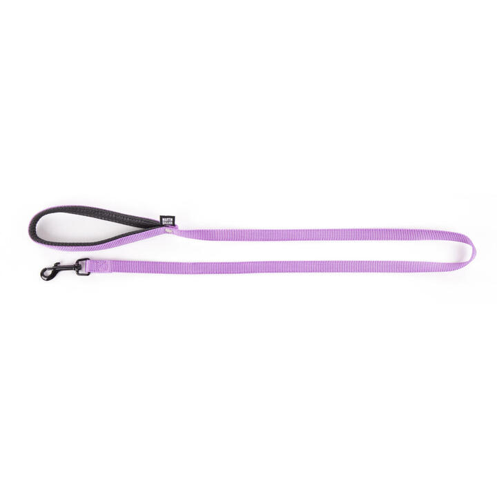 Laisse Sécurité Voiture Pour Chien I-DOG 100 Cm - Attache Ceinture, Néoprène, Violet