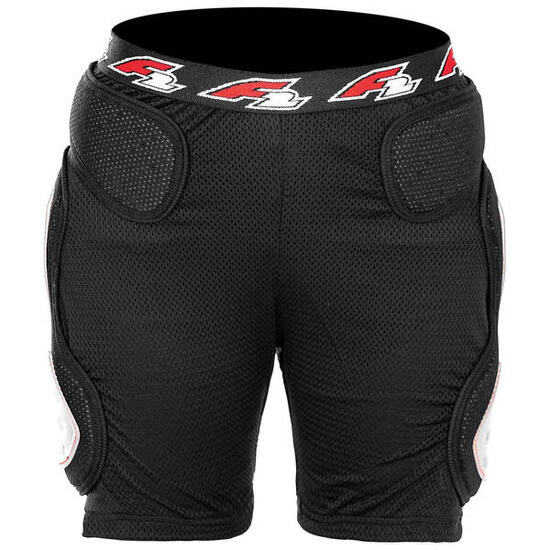 F2 Snowboard Hose Protector - Pant Hard L Schwarz/Rot 2024/25