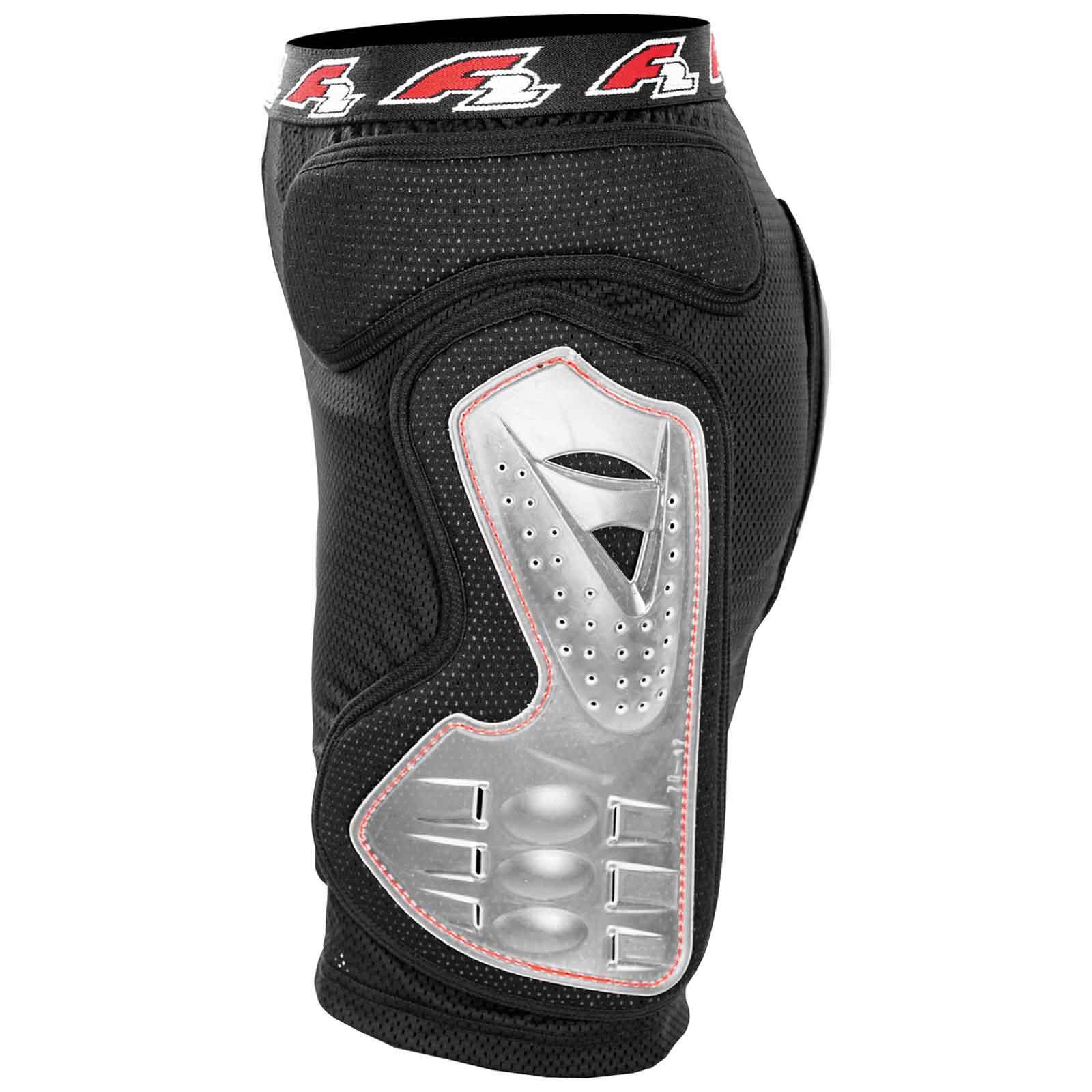 Pantalón protector de snowboard F2 - Pant Hard L Negro/Rojo 2024/25 3/3