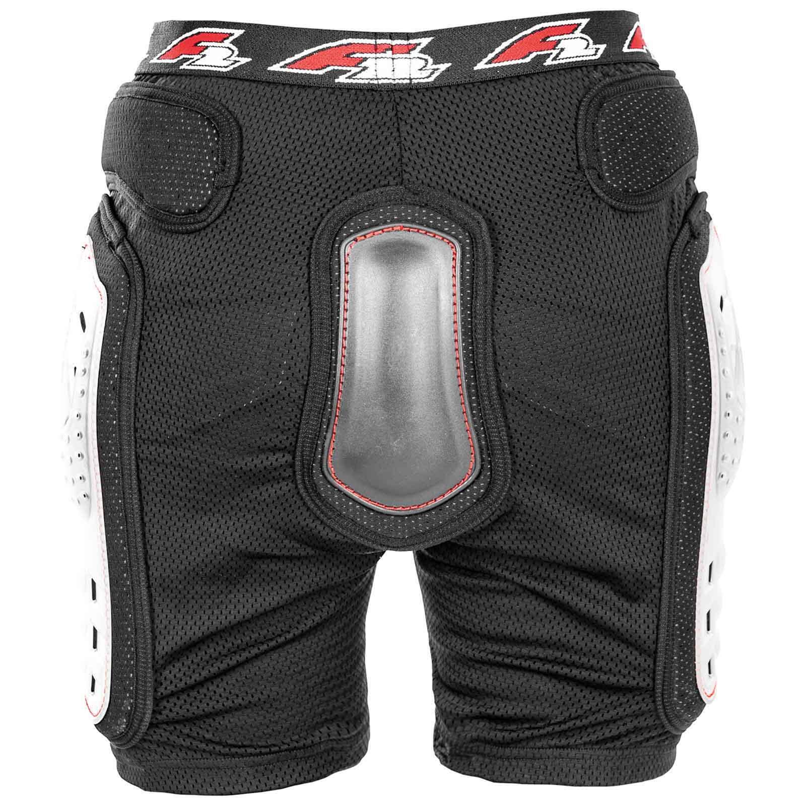 Pantalón protector de snowboard F2 - Pant Hard L Negro/Rojo 2024/25 2/3