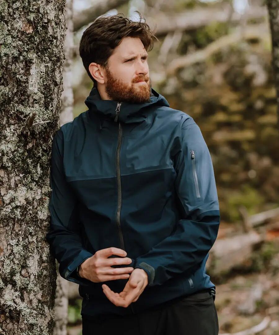 Stormtech Men's Vertex Stormshell Waterproof Breathable Jacket - Dusk/Midnight 2/7