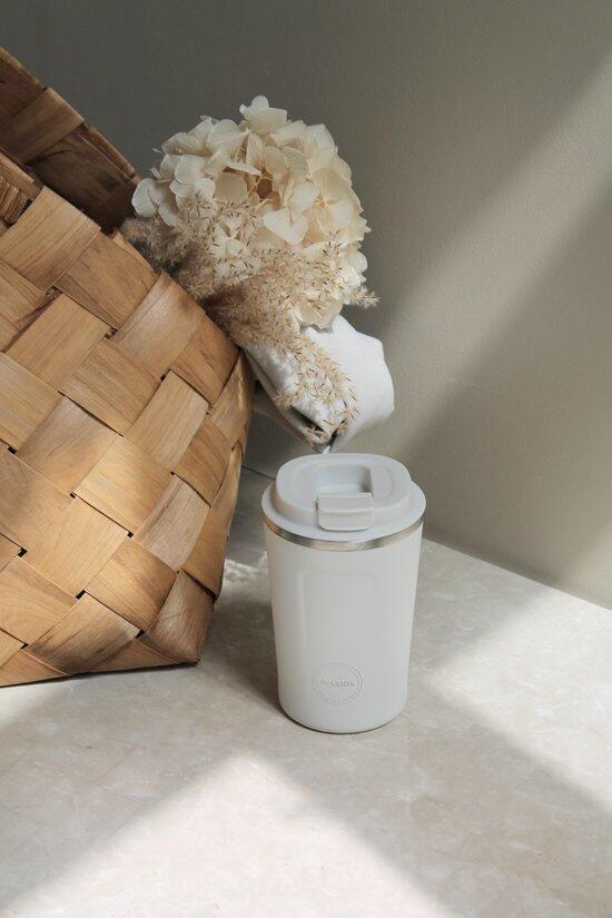 CUP2GO Beker 380ml Winter White 5/6