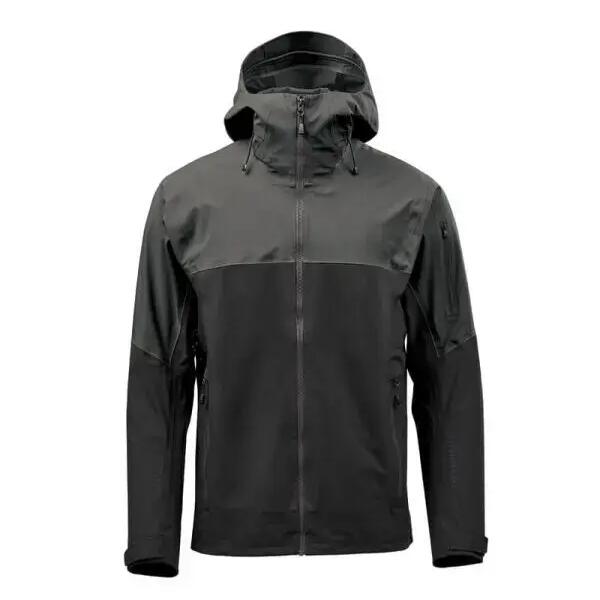 Stormtech Men's Vertex Stormshell Waterproof Breathable Jacket - Granite/Black
