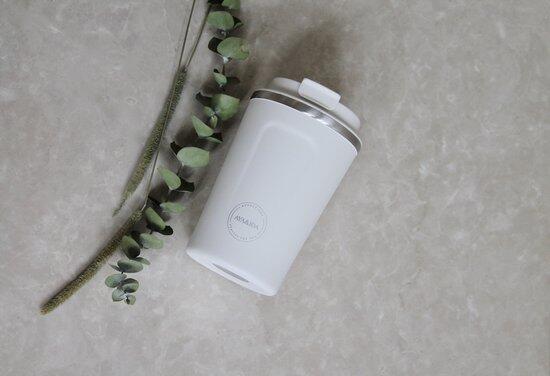 CUP2GO Beker 380ml Winter White 6/6