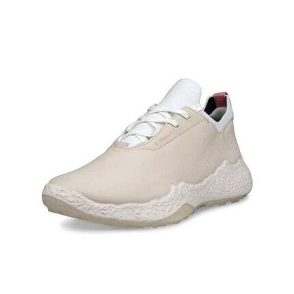 Chaussures de golf Ecco Biom H5 pour femme, beiges