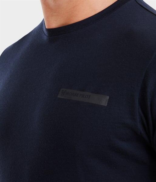 Tee-shirt d'équitation en laine de Mérinos 6/7