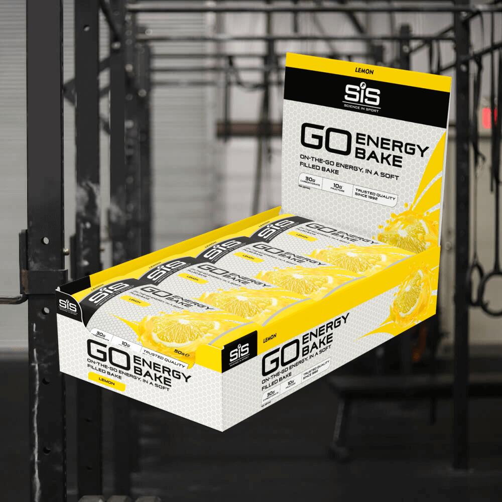 SIS GO Energy Bake (12x50g) Lemon - Funktionelle Lebensmittel - Eiweiß-Snacks 2/4