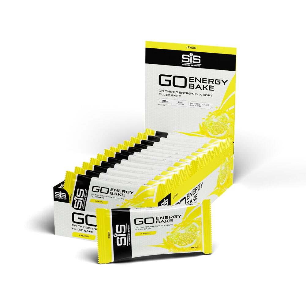SCIENCE IN SPORT SIS GO Energy Bake (12x50g) Lemon - Alimenti funzionali - Snack proteici