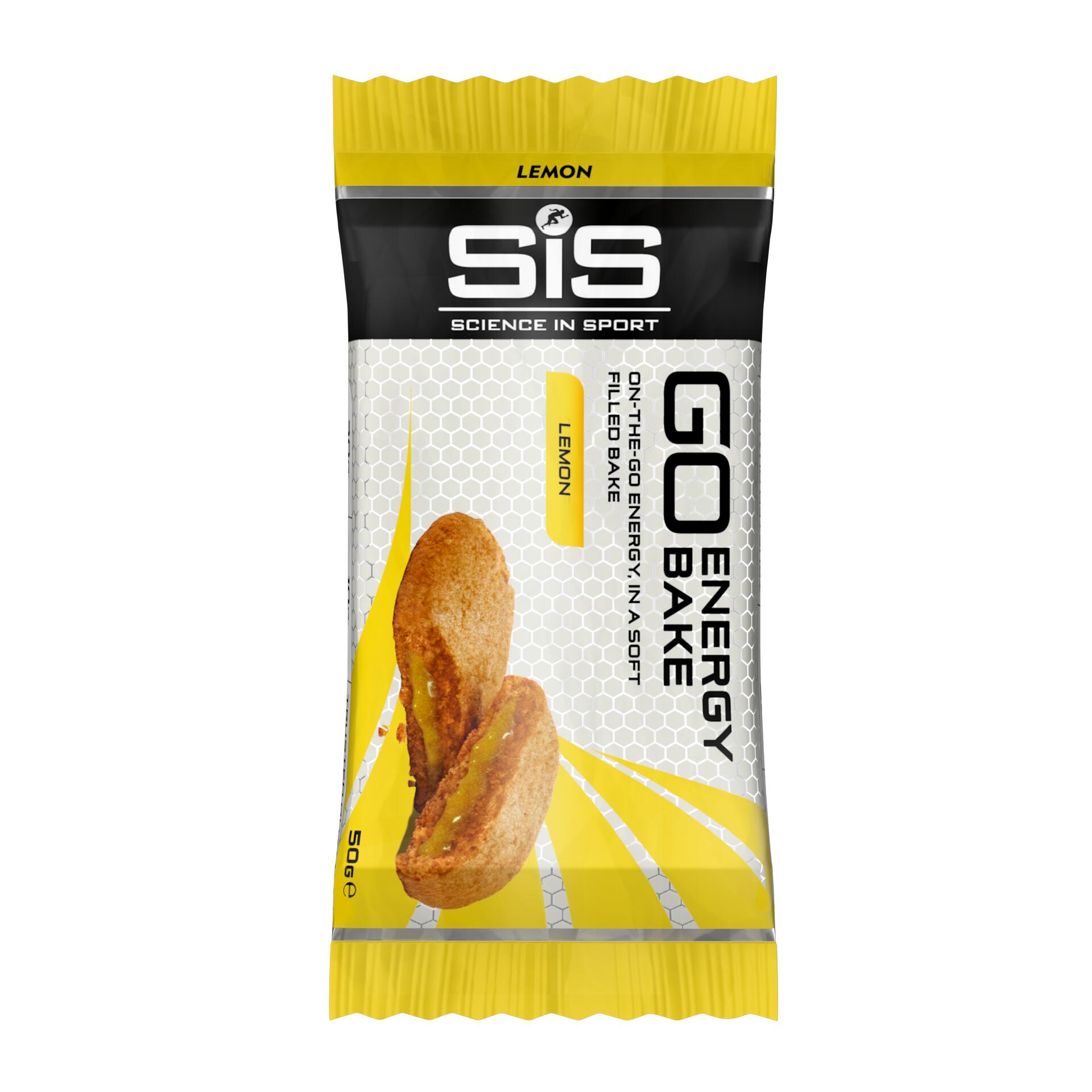 SIS GO Energy Bake (12x50g) Lemon - Funktionelle Lebensmittel - Eiweiß-Snacks 4/4
