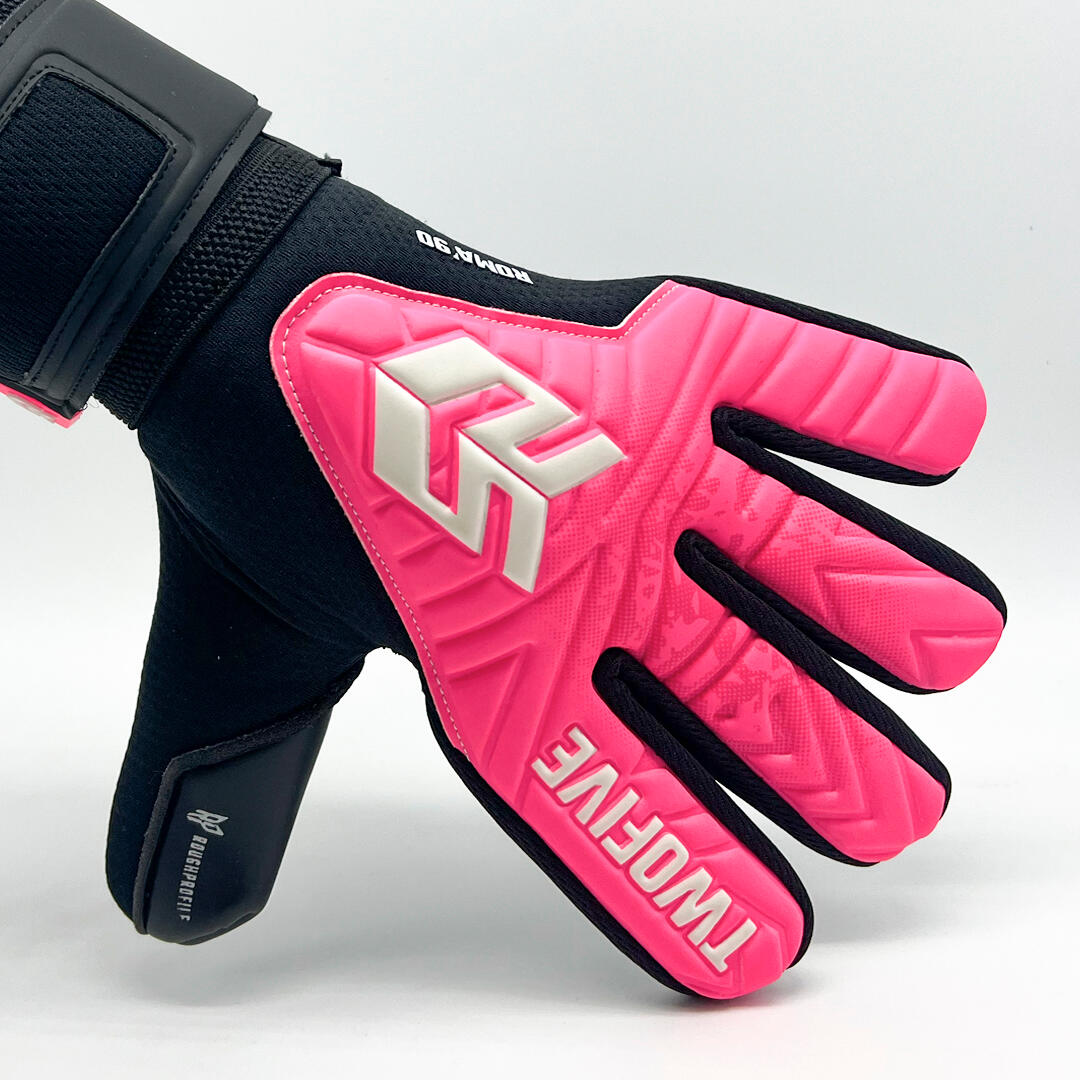Luvas de Goleiro TwoFive Roma’90 Pink Basic 3/6