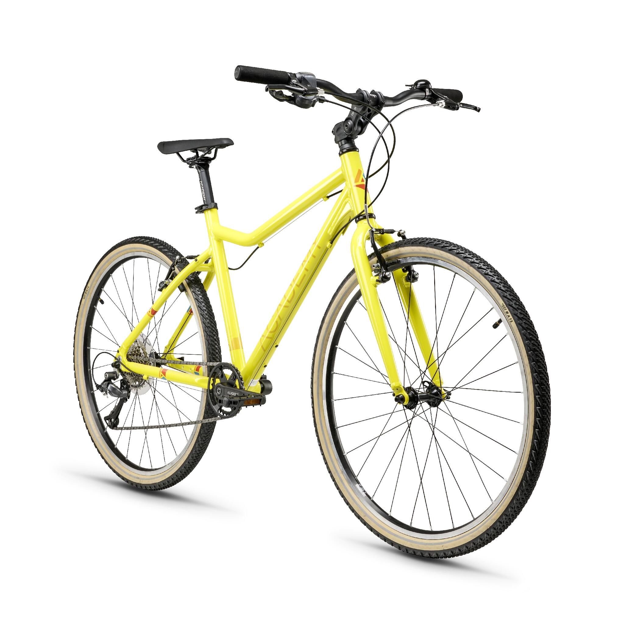 ACADEMY GRADE 6 - Bicicleta infantil de 26 pulgadas amarillo 2/4