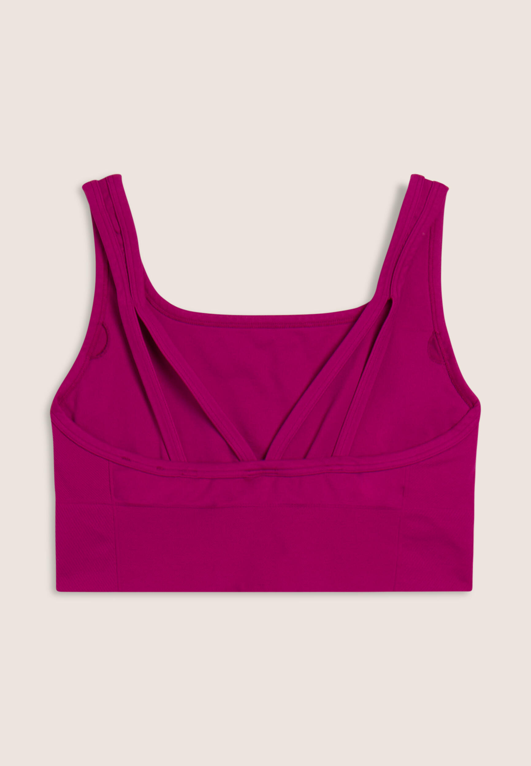 Brassière de sport avec pièces décoratives en arête de poisson 5/6