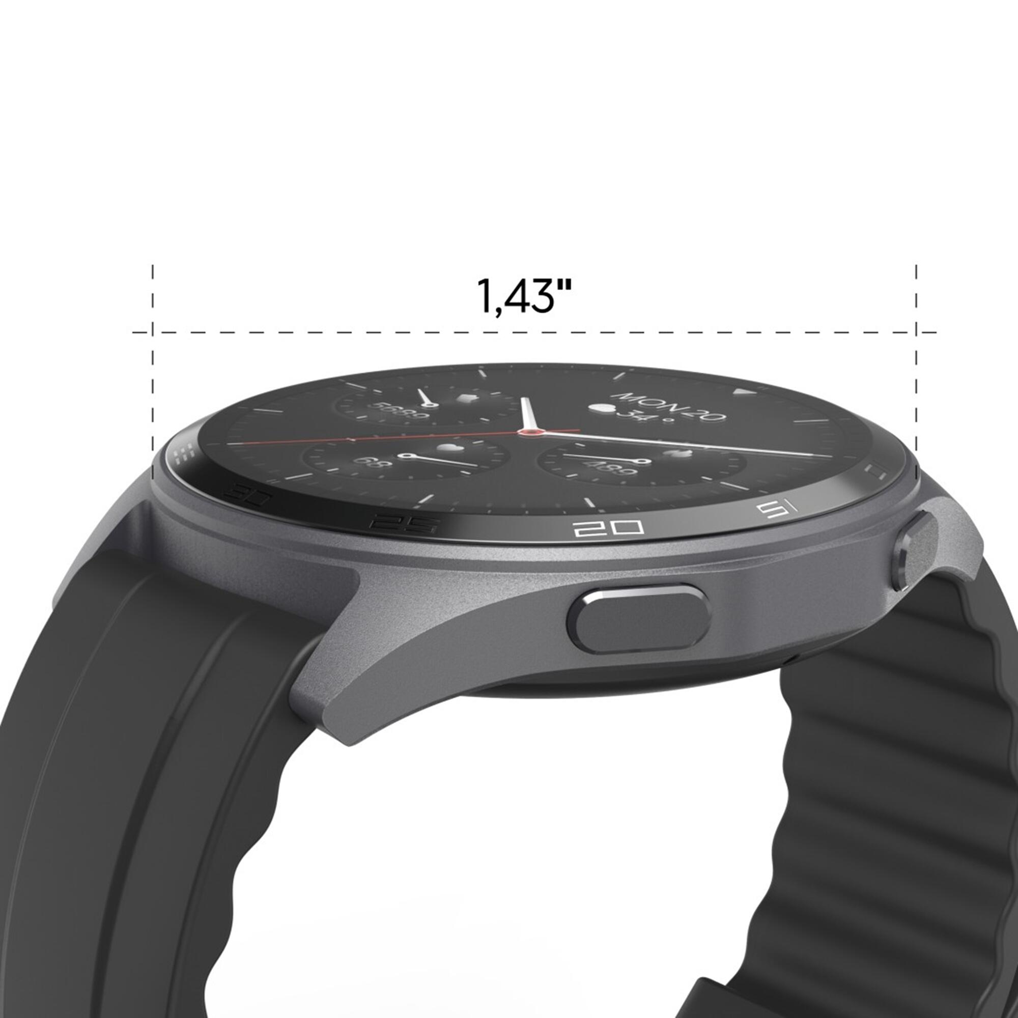 HAMA Smartwatch 7010 Refurbished, GPS, 47 mm, schwarz 6/6