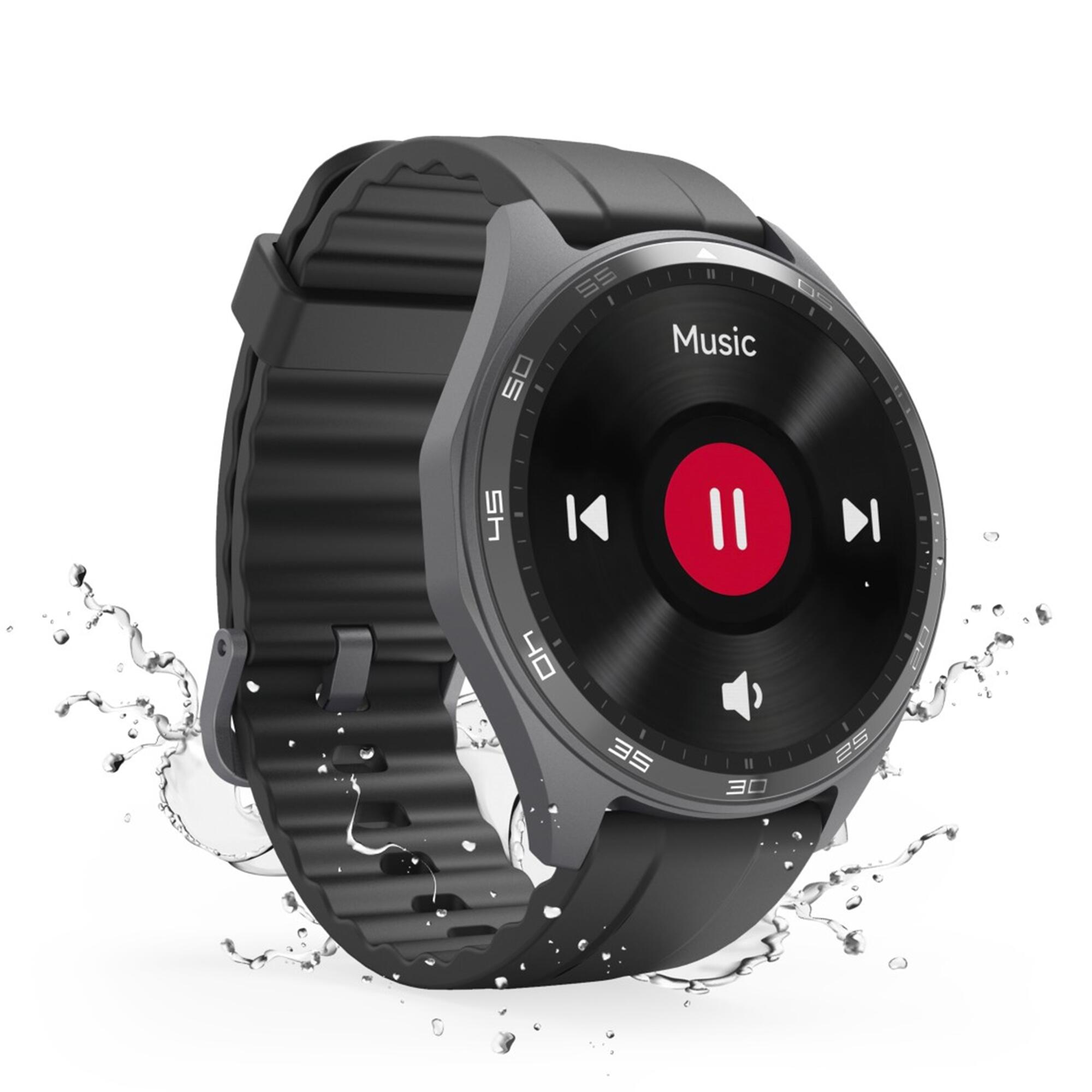 HAMA Smartwatch 7010 Refurbished, GPS, 47 mm, schwarz 5/6