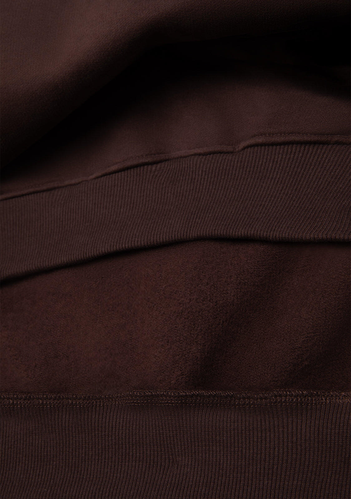 Sudadera Mujer Cropped  Estilo Polo Rugby  Marrón 4/4