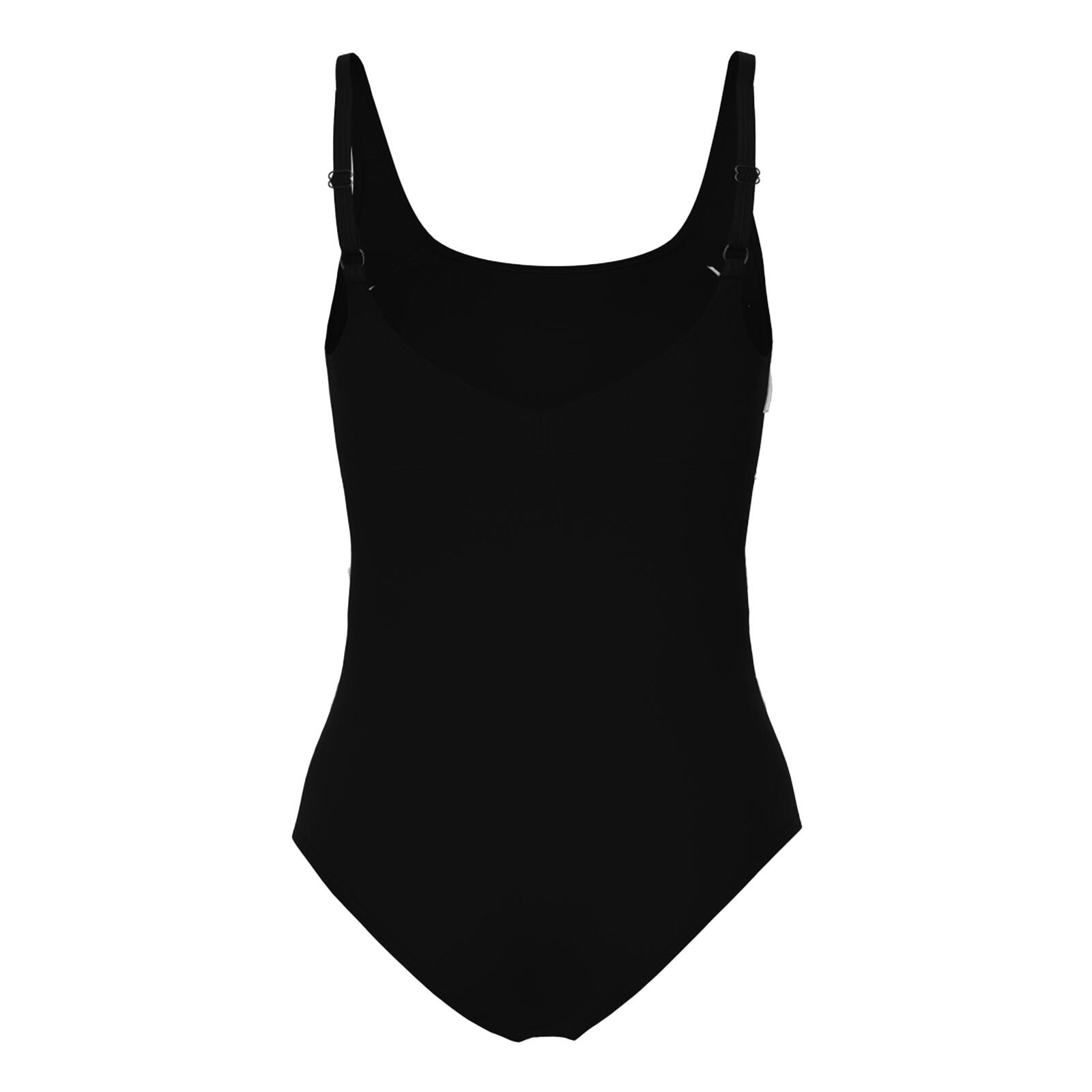 Fato de banho Arena Jewel One Piece Low C Cup Mulher Preto Branco 2/6