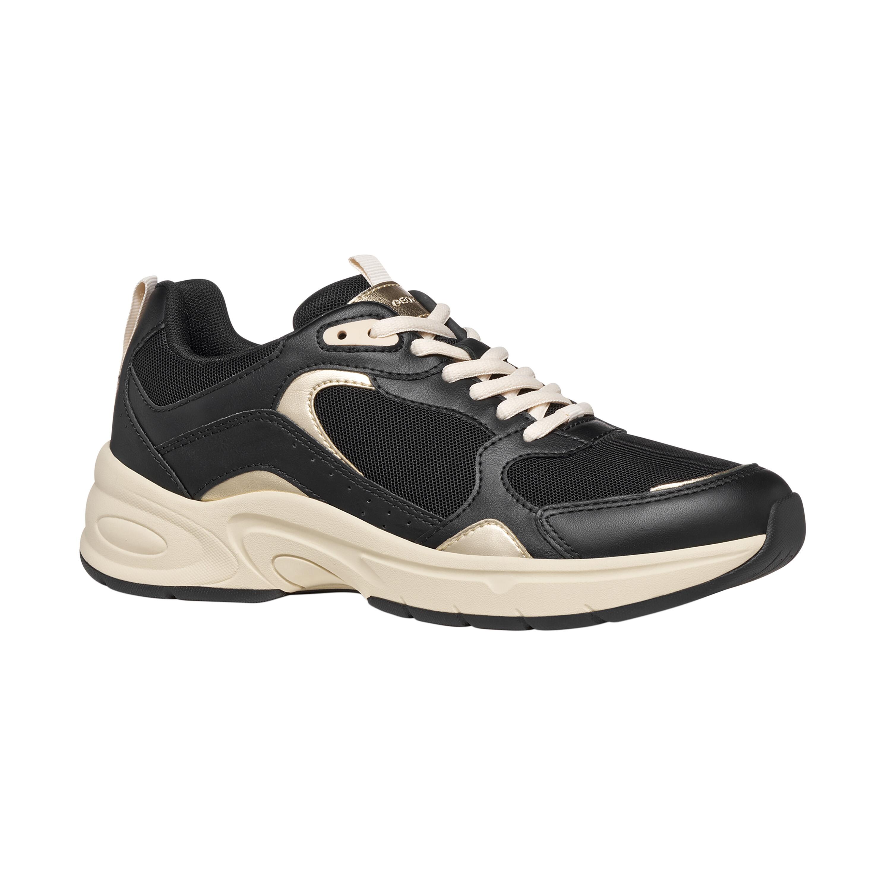 Baskets Femme Baskets Geox D ZARVIA Noir Noir Geox 3/5