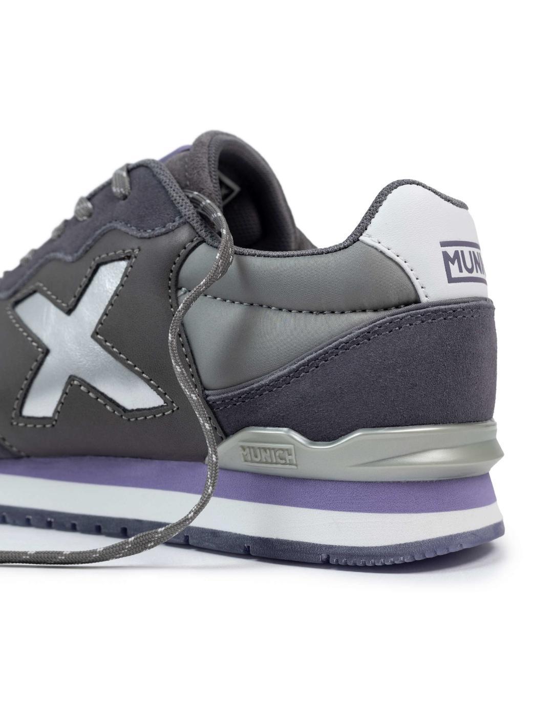 Zapatillas para Mujer Munich Dash 267 Gris 6/6