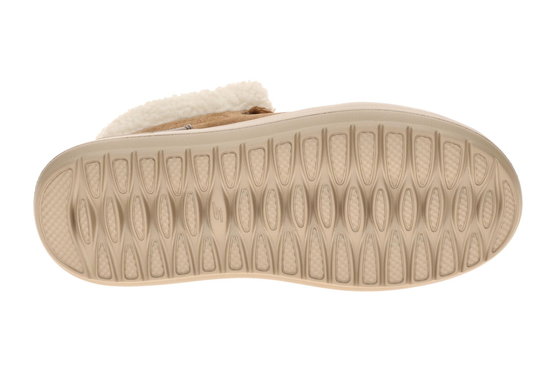Skechers Go Walk Stiefeletten braun Fellkragen dünn gefüttert 7/7