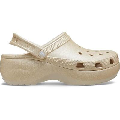 Crocs Zueco de plataforma clásico para mujer