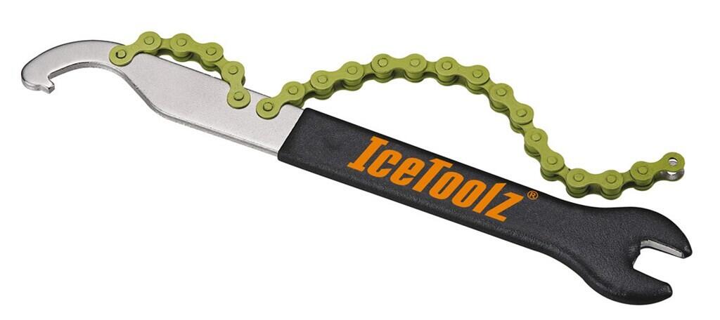 IceToolZ Attrezzo per catena + Chiave per pedali 2/3