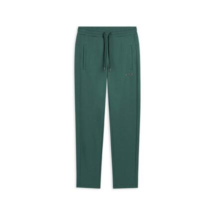 Pantalon classique en molleton brossé avec bord droit