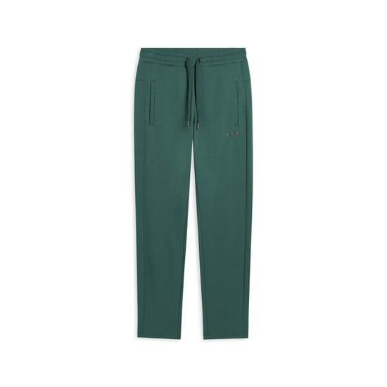 Pantalon classique en molleton brossé avec bord droit