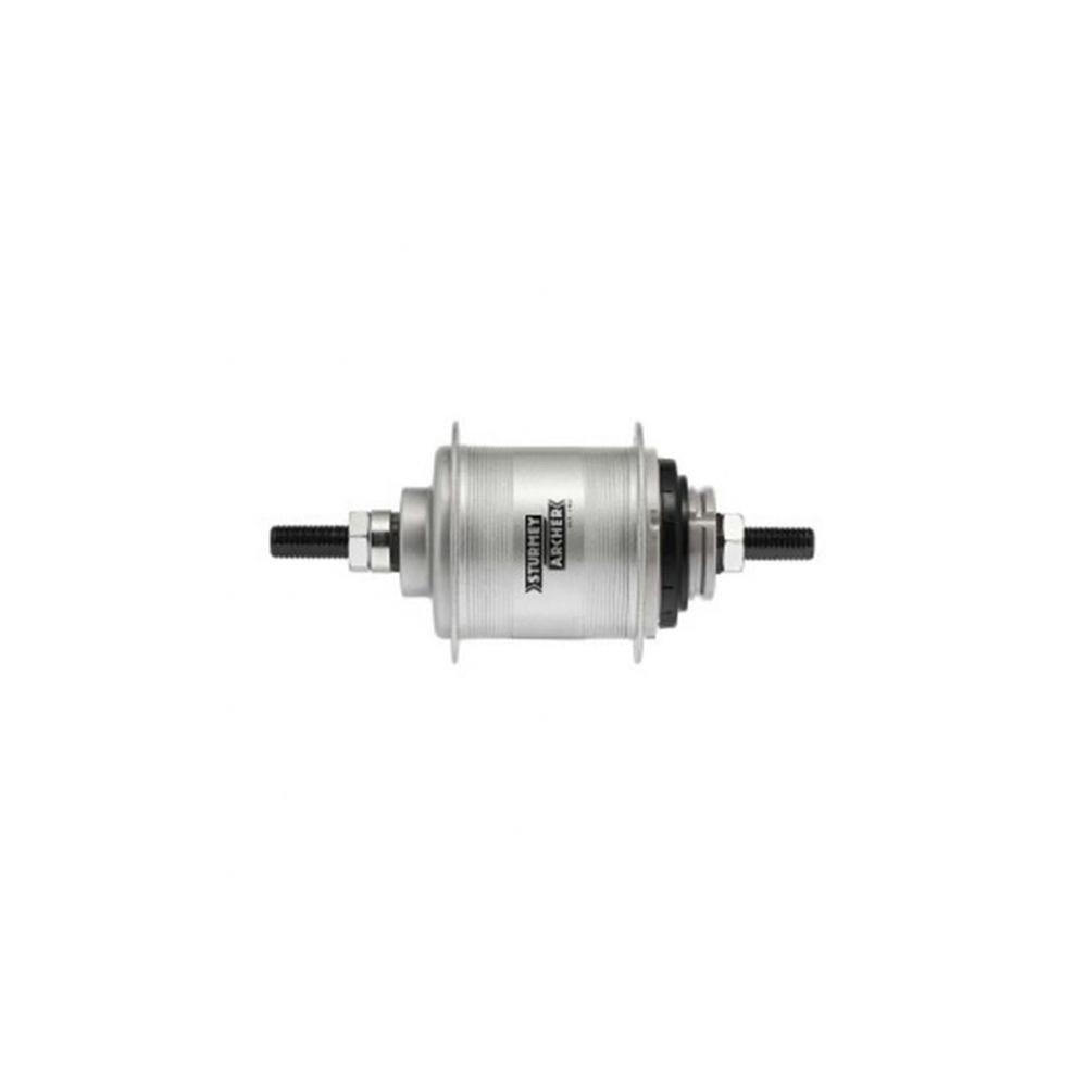 Butuc Spate Sturmey AW, 3 Viteze, freewheel, schimbator cablu 1500mm, Pinion
