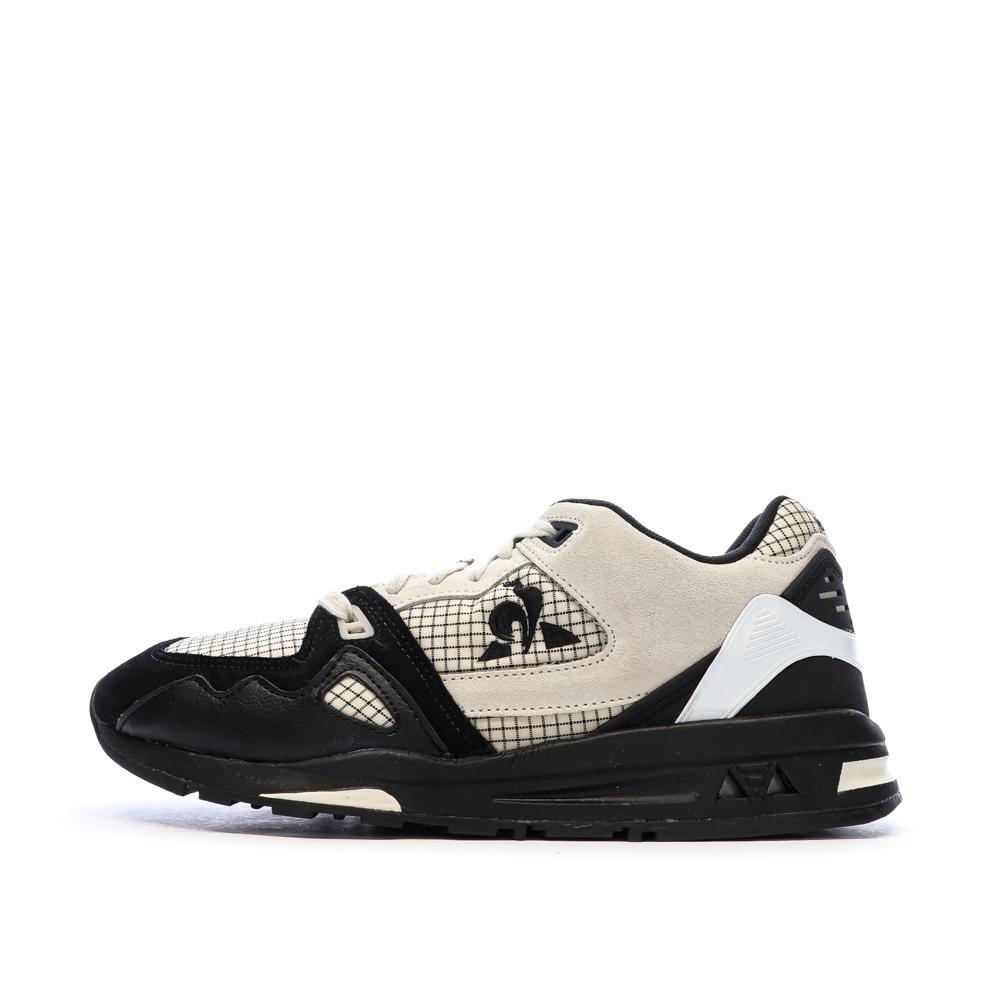 Men's Le Coq Sportif LCS R1000 Ripstop Black/Beige Trainers