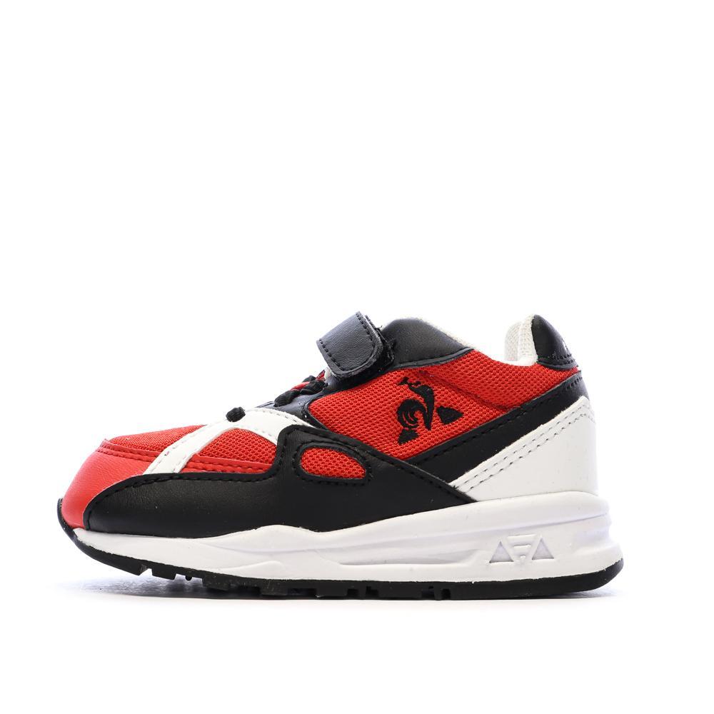 Le Coq Sportif LCS R850 Infant Boys' Black/Red Trainers