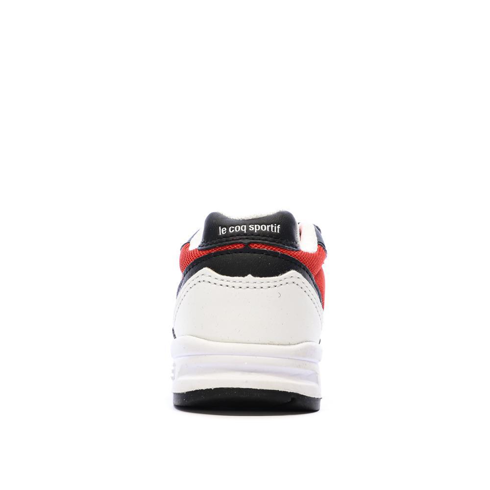 Baskets Noir/Rouge Garçon Le Coq Sportif Lcs R850 Inf 3/7