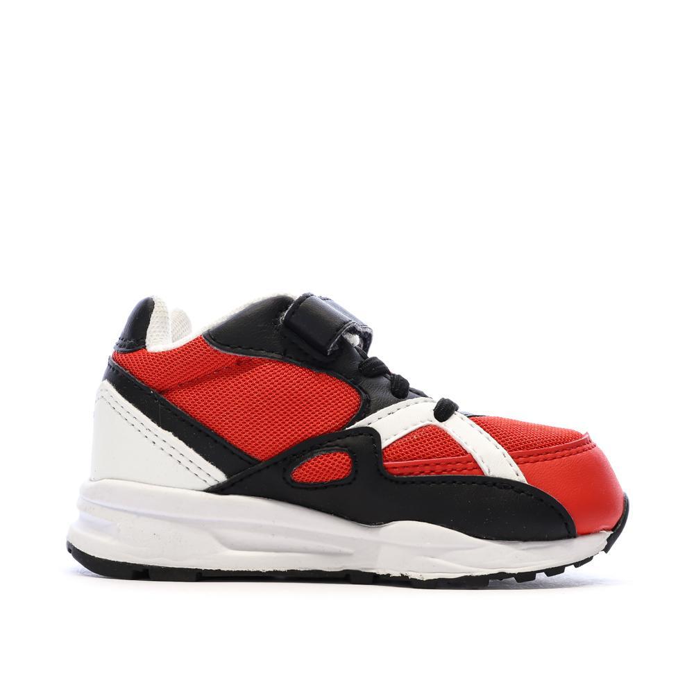 Baskets Noir/Rouge Garçon Le Coq Sportif Lcs R850 Inf 2/7