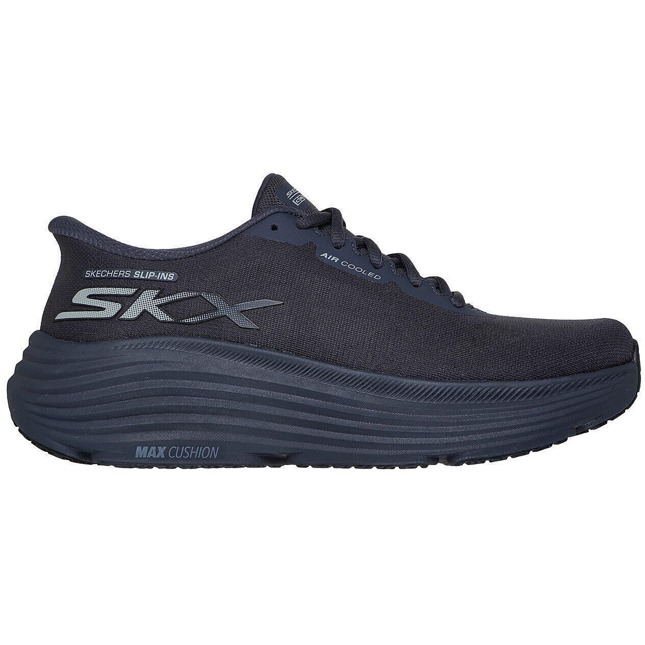 Calçado Skechers Max Cushioning Endeavour - Ex, Azul, Homens 3/5