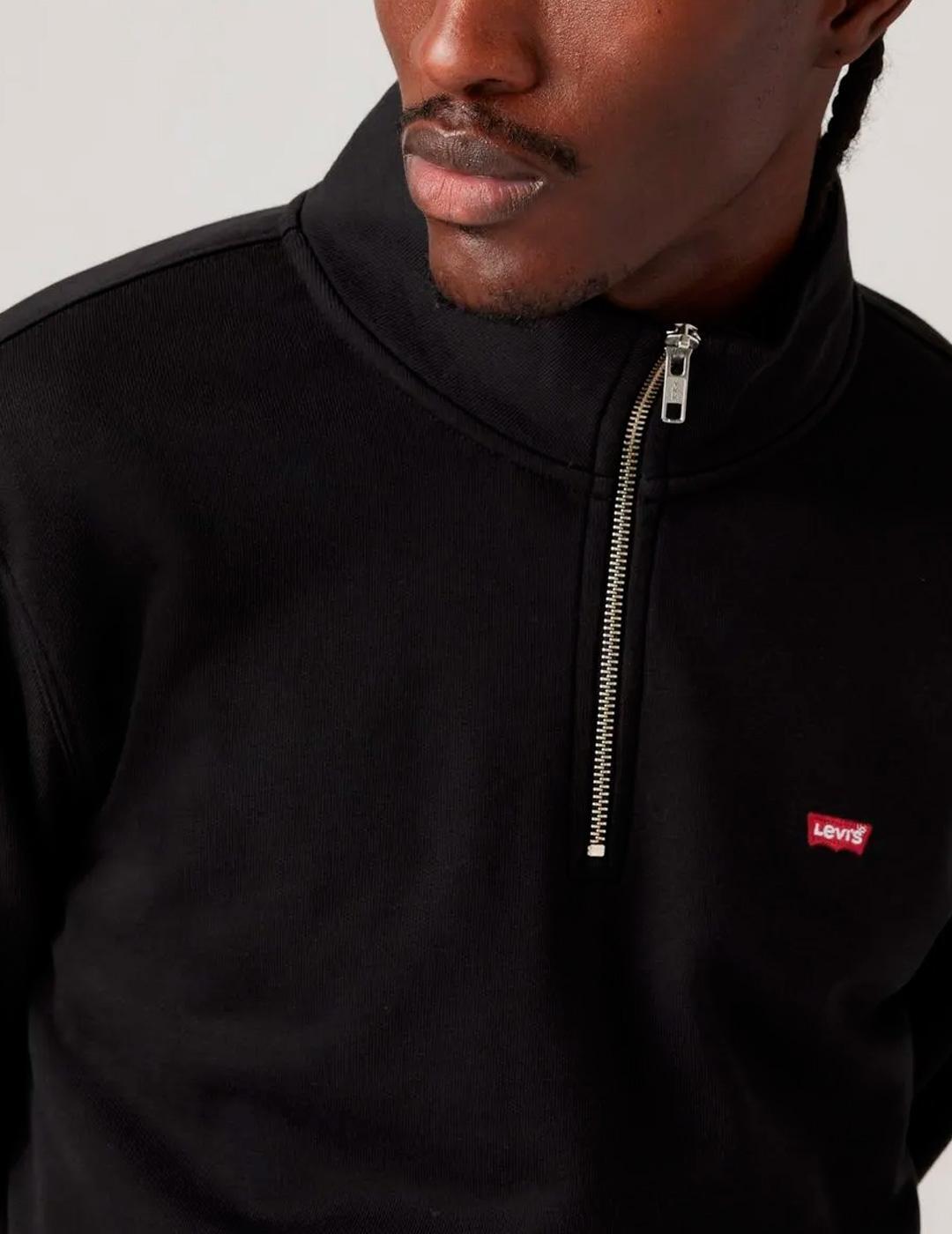 Maillot et sweat à capuche pour homme Levi´s noir. 3/6