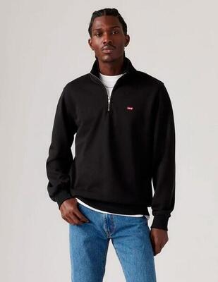 Maglia e felpa per uomo Levi's nera.