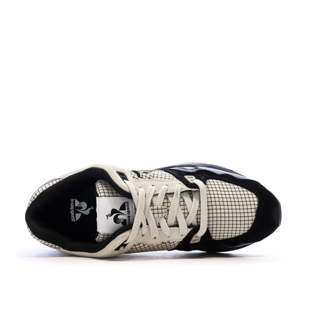 Zapatillas Hombre Le Coq Sportif LCS R1000 Ripstop Negras/Beige 4/7